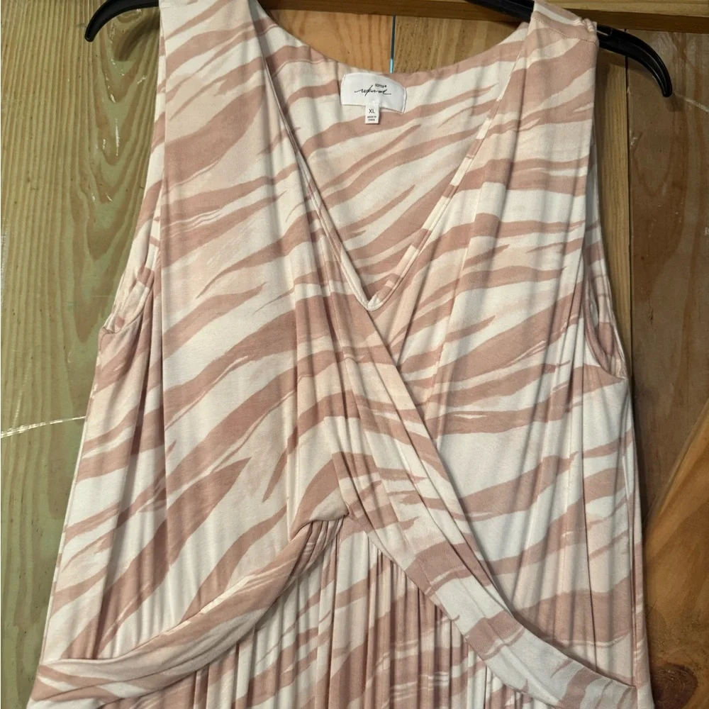 Soma Blush Zebra Print Maxi Dress - Picture 3 of 8